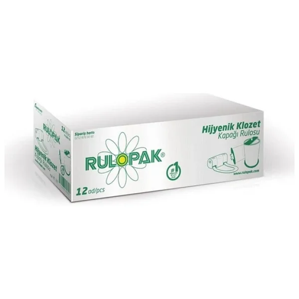 Rulopak R-2201 12'li Sensörlü Hijyenik Klozet Kapağı Rulosu - Görsel 5