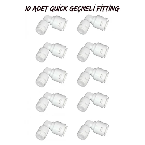 Sulook 10 Adet Quick Geçmeli Fitting - Görsel 4