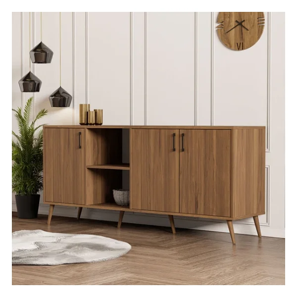 Mezza 1622 Exxen 180 Cm (Ahşap Ayakli) Modern Konsol Ürgüp - Görsel 3