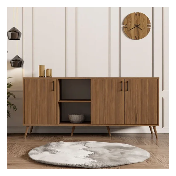 Mezza 1622 Exxen 180 Cm (Ahşap Ayakli) Modern Konsol Ürgüp - Görsel 5
