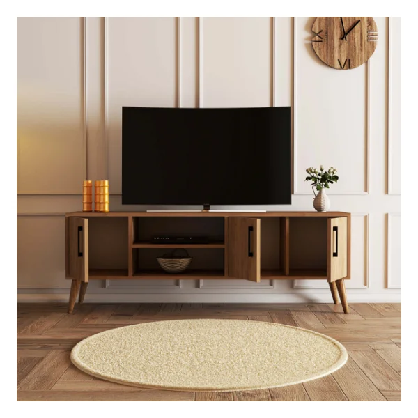 Mezza 1586 Exxen 150 Cm (Ahşap Ayaklı) TV Ünitesi Sepet - Görsel 5
