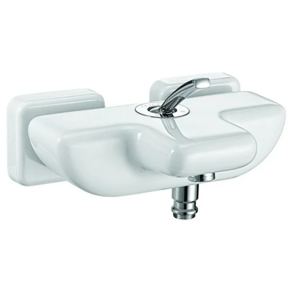 E.C.A. Novita 104102447 Krom Beyaz Banyo Bataryası - Görsel 5