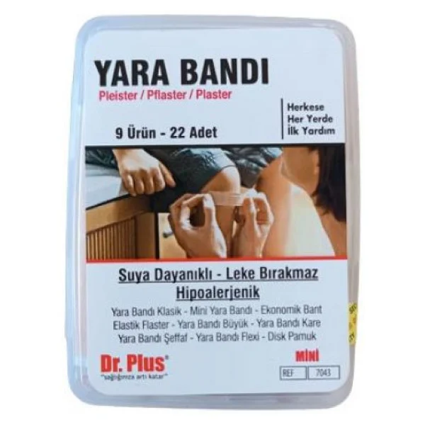 Dr Plus Yara Bandı İlk Yardım Kiti 22 Adet 9 Ürün - Görsel 3