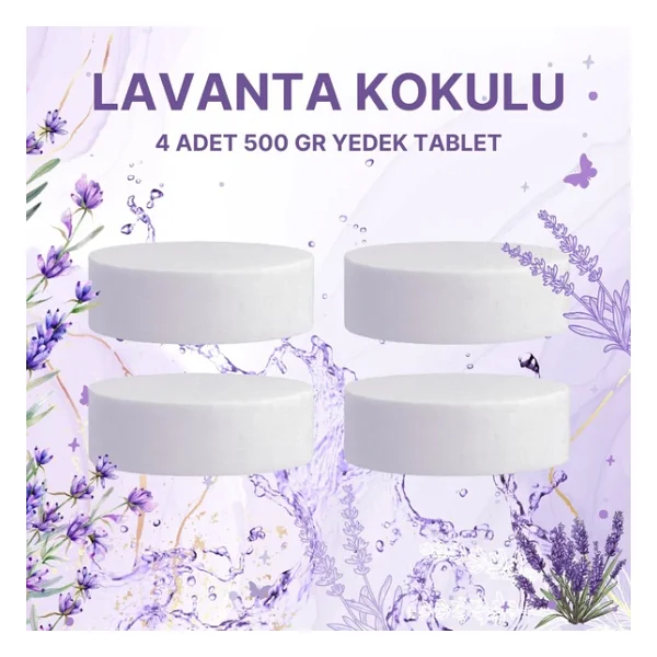 Saban 2 Adet 2x500Gr - LAVANTA - Nem Alıcı Rutubet Giderici Yedek Tablet - Görsel 5