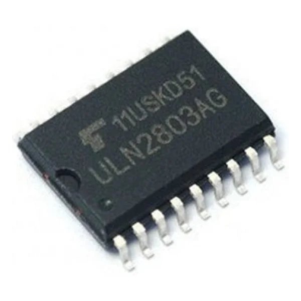 Uln2803a Npn 8 Adet Darlington Transistör Sürücü Entegre Sop18 Smd 18 Bjt Bipolar - Görsel 3