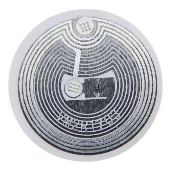 13.56mhz Uıd Değiştirilebilir 25mm Rfid Etiket NFC Okunabilir Yazılabilir Göstergeç - Görsel 2