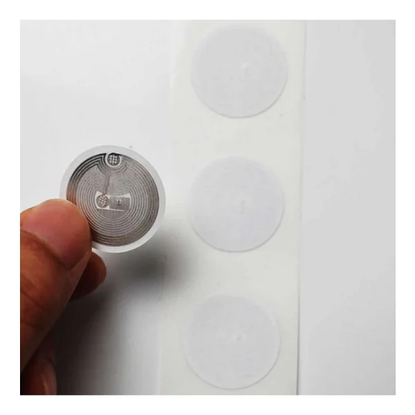 13.56mhz Uıd Değiştirilebilir 25mm Rfid Etiket NFC Okunabilir Yazılabilir Göstergeç - Görsel 4
