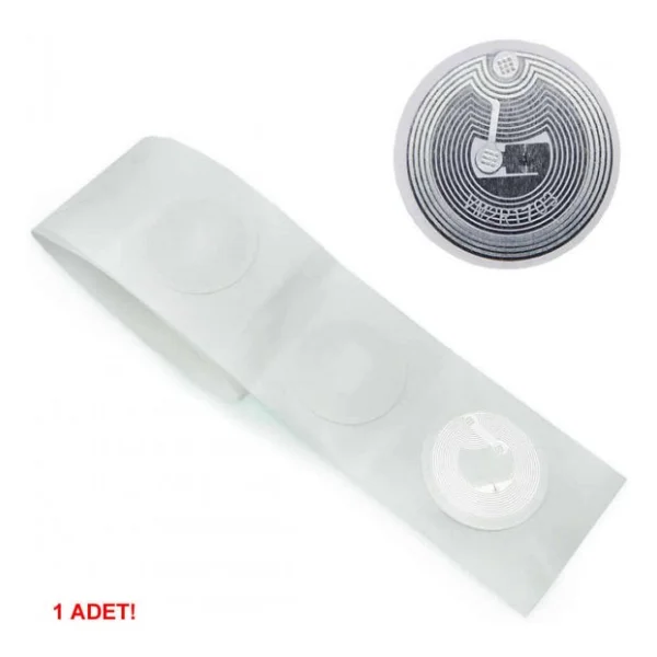 13.56mhz Uıd Değiştirilebilir 25mm Rfid Etiket NFC Okunabilir Yazılabilir Göstergeç - Görsel 6