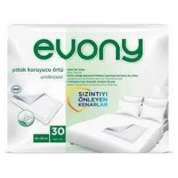 Evony 60x90 Cm 30'lu Yatak Koruyucu Örtü - Görsel 7