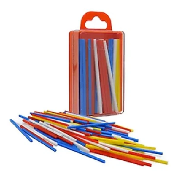 Sayı Çubuğu 1 Paket Plastik Sayı Sayma Çubukları 1. Sınıflar İçin Renkli Çubuk - Görsel 3