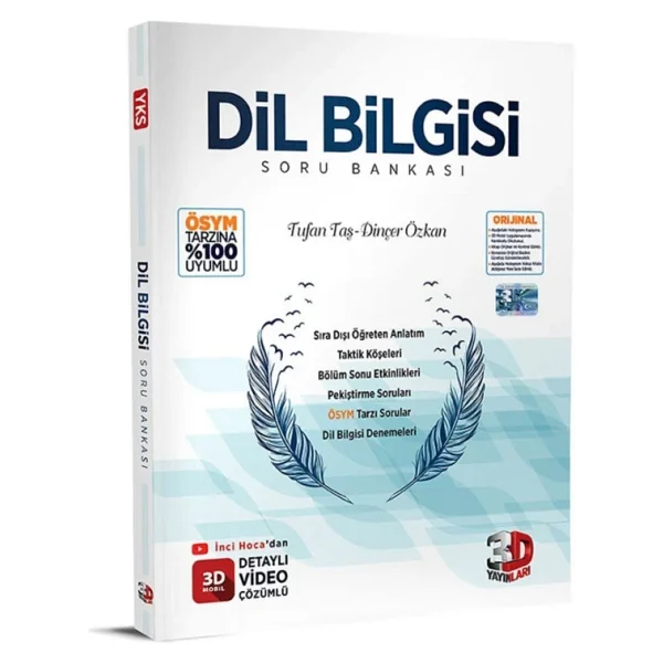 3d Yayınları Tyt Dil Bilgisi Soru Bankası - Görsel 7