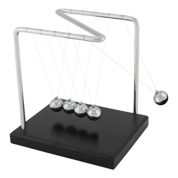 Newton Beşiği Denge Balans Topları Z Stant 14 Cm - Görsel 8
