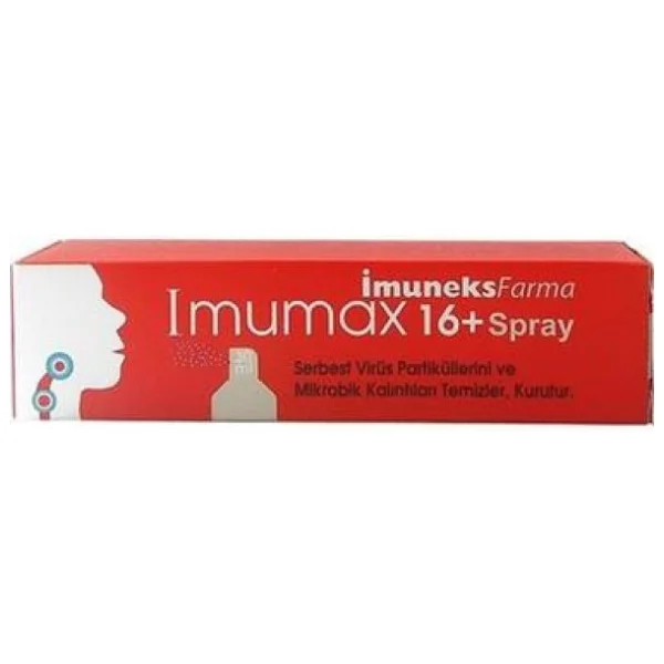 Imumax 16+ 30 Ml Boğaz Spreyi - Görsel 6