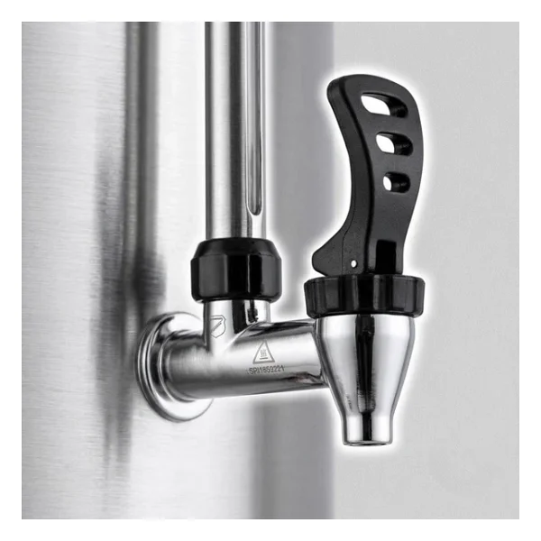 Işıkgaz Silverinox 2034 İkazlı Metal Musluklu 15 Lt Çay Kazanı - Görsel 5