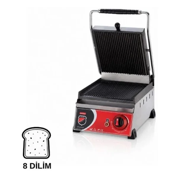 Işıkgaz Silver 8 Dilim Elektrikli Döküm Tost Makinesi - Görsel 4