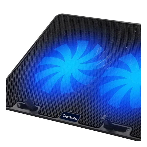Classone M30 2 LED Fanlı USB 2.0 14"-17" Laptop Soğutucu - Görsel 5