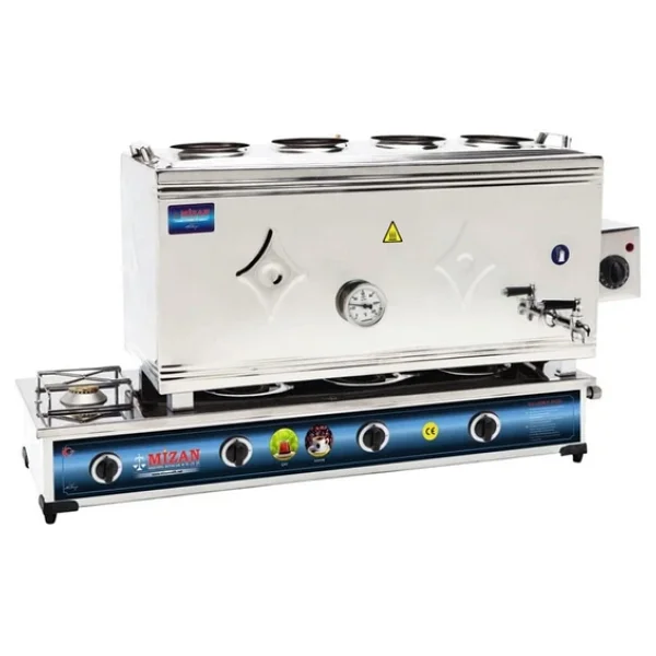 Mizan Tüplü + Elektrikli 60 Litre (304 Çelik) Çay Kazanı - Görsel 6