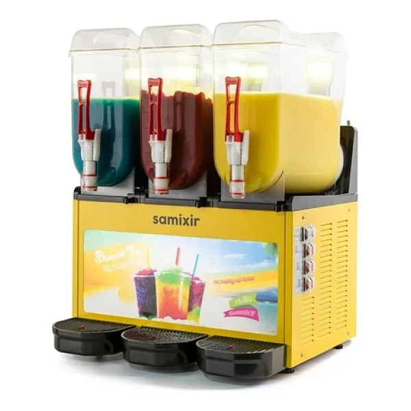 Samixir Triple Allure Slush36.Ya Sarı 12+12+12+ Lt Buzlaş Makinesi - Görsel 5