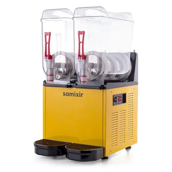 Samixir Twin Slush24 12+12 Lt Buzlaş Makinesi - Görsel 2