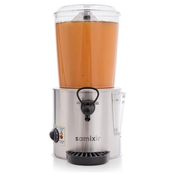 Samixir Hot Sc.10 10 Lt Panaromik Karıştırıcılı Sıcak İçecek Makinesi - Görsel 3