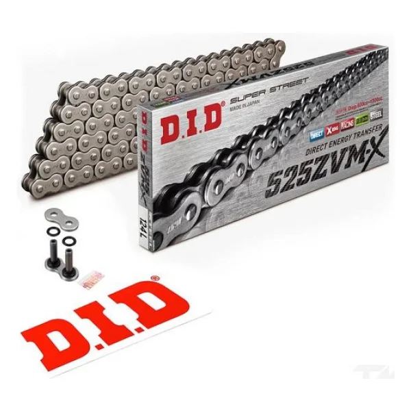 Did 525-124zvm-X 2020-2022 Honda Crf1100l Africa Twin Adventure Sports Dct Uyumlu Zincir Zvm-X Çelik Renk - Görsel 3