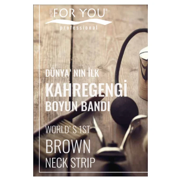 More For You Kraft Barber Boyun Bandı 5'li Paket (100 Adet) - Görsel 5