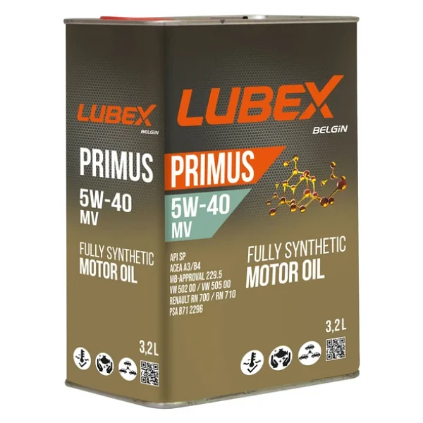 Lubex Primus Rn 5w-40 3.2 Lt Tam Sentetik Motor Yağı - Görsel 4