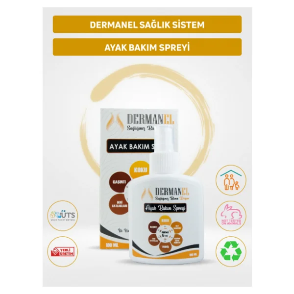 Dermanel Ayak Bakım Spreyi - Görsel 2