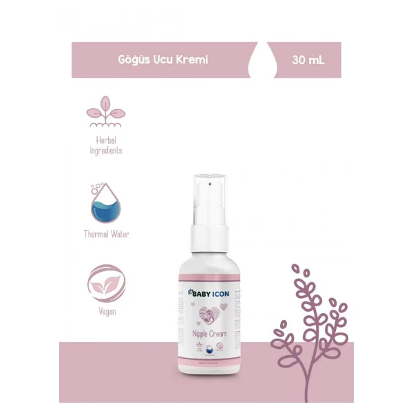 Baby Icon Göğüs Ucu Kremi 30 Ml - Görsel 4