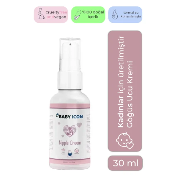 Baby Icon Göğüs Ucu Kremi 30 Ml - Görsel 4