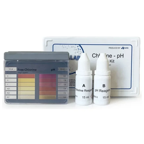 Chembio Ph Ve Klor Test Kiti Havuz 0-5mg/L(Ppm) Klor Ve 6.8-8.2 Ph - Görsel 3