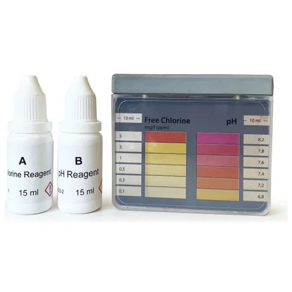 Chembio Ph Ve Klor Test Kiti Havuz 0-5mg/L(Ppm) Klor Ve 6.8-8.2 Ph - Görsel 4