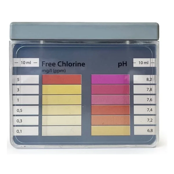 Chembio Ph Ve Klor Test Kiti Havuz 0-5mg/L(Ppm) Klor Ve 6.8-8.2 Ph - Görsel 7