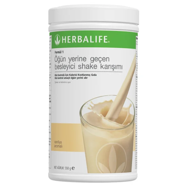 Herbalife Formül 1 Öğün Yerine Geçen Besleyici Vanilya Aromalı Shake Karışımı 550 Gr - Görsel 7