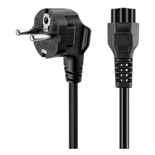 Asus Notebook Adaptör Güç Kablosu 1.2 Mt Yonca Power Kablo Laptop Bilgisayar Kablosu - Görsel 3