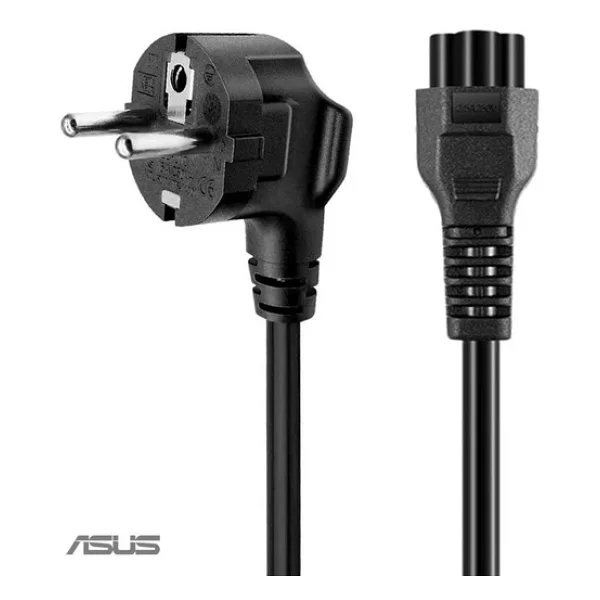 Asus Notebook Adaptör Güç Kablosu 1.2 Mt Yonca Power Kablo Laptop Bilgisayar Kablosu - Görsel 4
