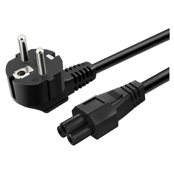 Monster Notebook Adaptör Güç Kablosu 1.2 Mt Yonca Power Kablo Laptop Bilgisayar Kablosu - Görsel 5