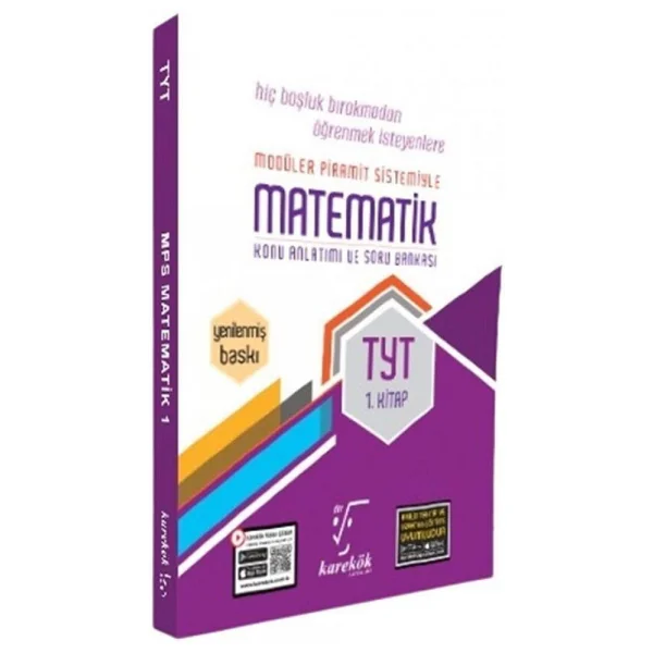 Karekök Yayınları Tyt Matematik 1. Kitap Mps Konu Anlatımlı Soru Bankası - Görsel 3