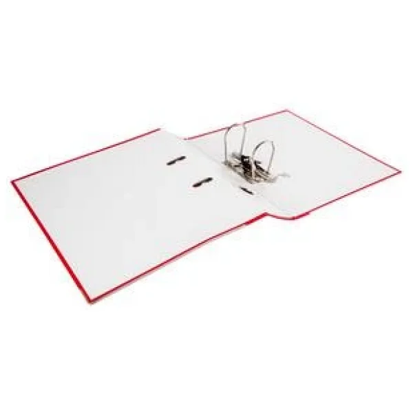 Leitz 1015 Açık Kırmızı Plastik Dar Klasör - Görsel 6