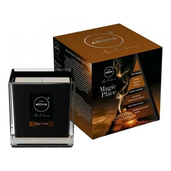 Aroma Home Black Series Kokulu Mum Magic Place 155gr. - Görsel 3