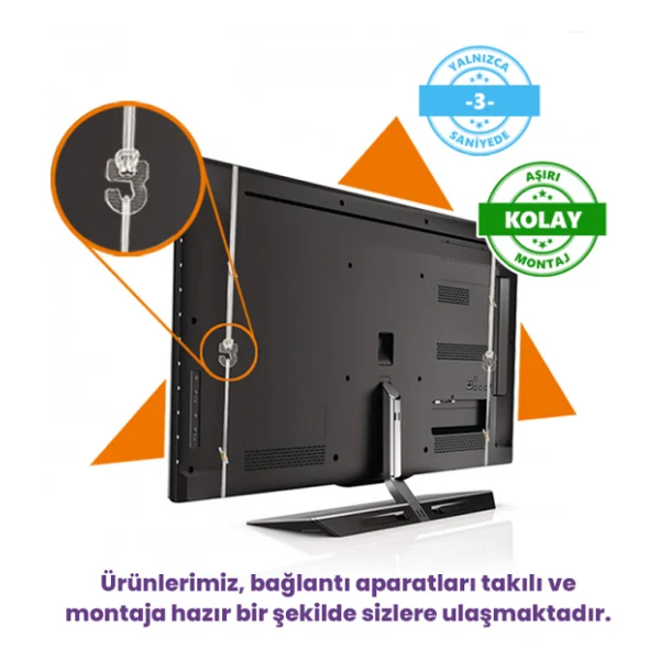 Bestoclass Hello Hl-3201 TV Ekran Koruyucu Düz (Flat) Ekran - Görsel 5