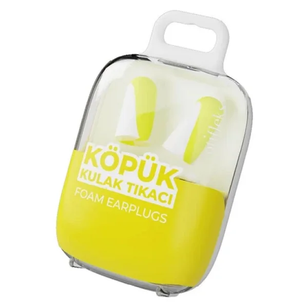 Otifleks Poly Poliüretan Köpük 2'li Kulak Tıkacı - Görsel 6