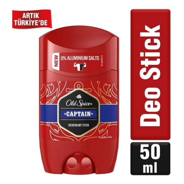 Old Spice Captain 6 Adet 50 Ml Erkek Stick Deodorant - Görsel 3