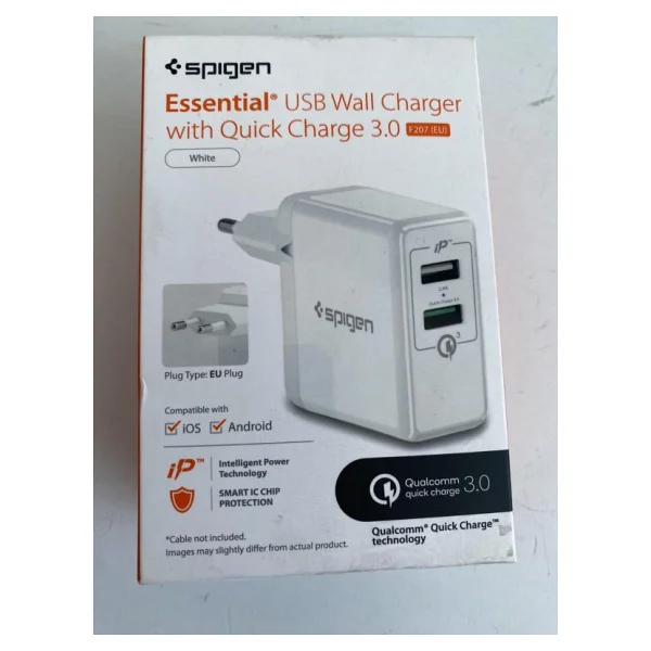 Spigen Essential F207 18 W Hızlı Şarj Adaptörü - Görsel 7