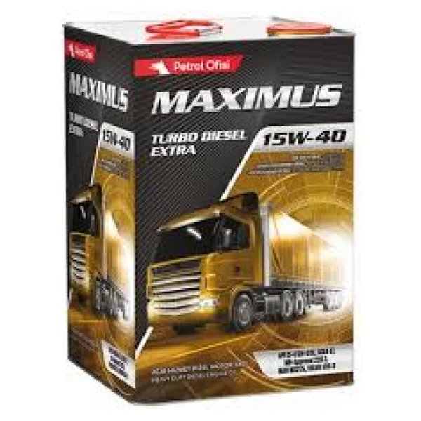 Petrol Ofisi Maximus Turbo Diesel Extra 15w-40 18 Lt Motor Yağı - Görsel 7
