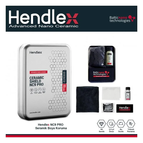 Hendlex Seramik Boya Koruma / Ncr9 Pro 40ml. Set - Görsel 5