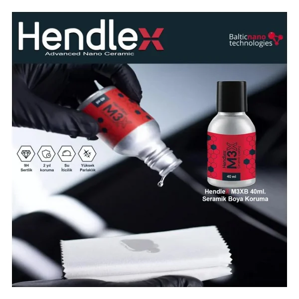 Hendlex Seramik Boya Koruma / M3xs 40ml. Set - Görsel 8