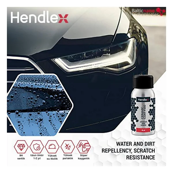 Hendlex Seramik Boya Koruma / Fs60 40ml Sise - Görsel 5