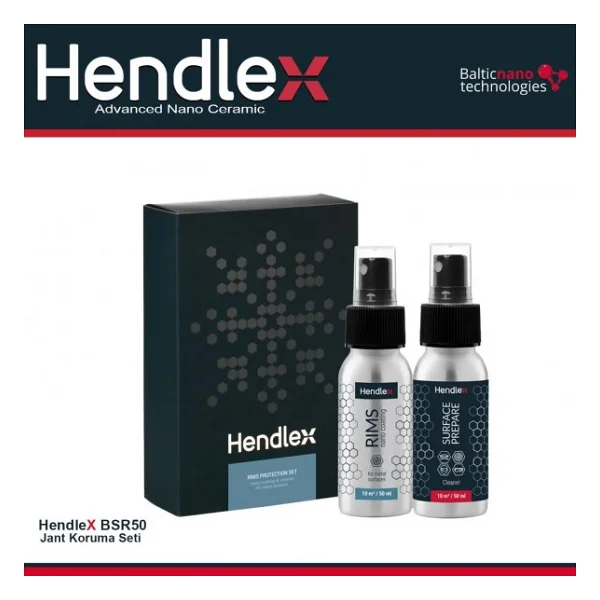 Hendlex Jant Temizlik Ve Koruma Set 50ml.X2 - Görsel 3