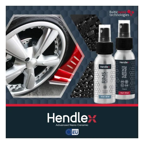 Hendlex Jant Temizlik Ve Koruma Set 50ml.X2 - Görsel 5